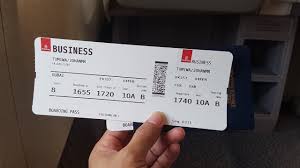 fly with emirates in the business cl