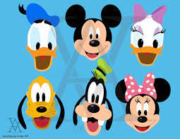 Mickey Mouse Clubhouse Vector Clipart. INSTANT DOWNLOAD | Etsy in 2021 |  Mickey and friends, Mickey mouse and friends, Mickey