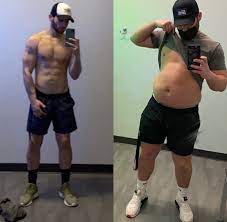 The Fat Boy Diet — A lot can change in a few months! From 6-pack to...