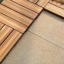 Wooden Deck Tiles Outdoor Diy Garden