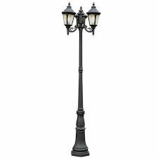 Steel And Iron Outdoor Lighting Pole At