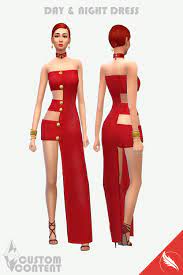 the sims 4 party dress custom content
