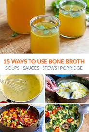 recipes for how to use bone broth