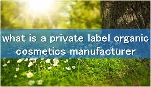 private label organic cosmetics