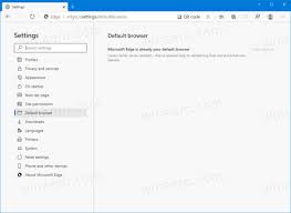 Microsoft is starting fresh with a new version of edge based on the chromium engine. Edge Chromium Now Allows Making It Default Browser From Settings