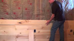 Mdf tongue and groove wall paneling versus wood (pine for example). Tongue And Groove Paneling Intall Video Youtube