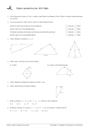 Figury geometryczne na płaszczyźnie light - Pobierz pdf z Docer.pl