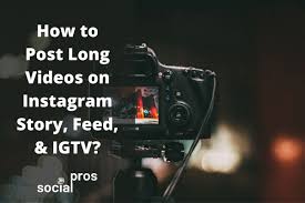 how to post long videos on insram
