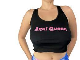 Bimbo Clothing Slutty Shirt Crop Top - Pink Glitter Anal Queen ~ Crop Top |  eBay