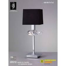 akira table lamp 1 bulb e14 polished