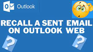 cancel a sent email in outlook web