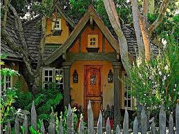 Fairy Tale Cottage House Hd Wallpaper