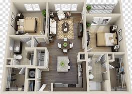 Apartment Bedroom House Plan 3d Floor