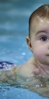 cute baby in water wallpaper in 360x720