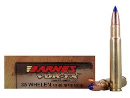 Barnes Vor Tx Ammunition 35 Whelen 180 Grain Ttsx Polymer Tipped Spitzer Flat Base Lead Free Box Of 20
