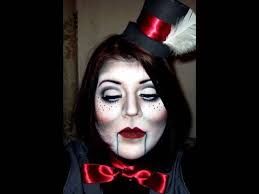 halloween makeup ventriloquist dummy