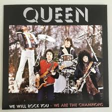 Image result for queen we will rock you single
