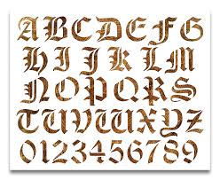 old english font stencil 1 5 letters