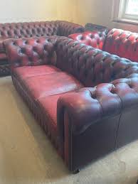 Vintage Red Sofa