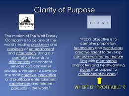 Mission Statement Examples  The Walt Disney Company  ResultMaps SEC gov Strategic Fit Mission  Space