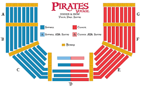 Show Schedule For Pirates Voyage Dinner Show In Pigeon