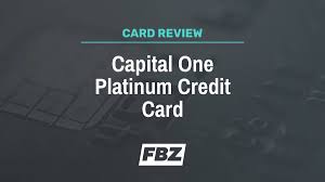 capital one platinum credit card review