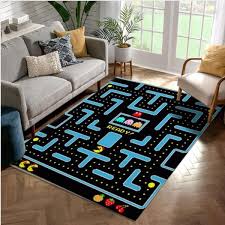 pacman gaming collection area rugs