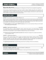 Sample Resume Auditor Accountant Audit Examples Newest Professional
