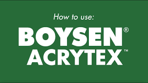 How To Use Boysen Acrytex