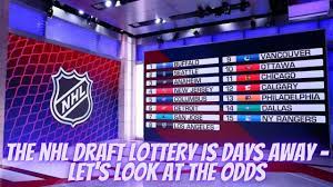 The NHL Draft Lottery Is Days Away ...