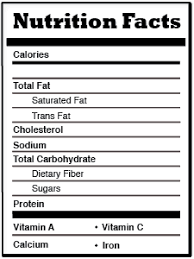 25 Images Of Empty Nutrition Label Template Vanscapital Com