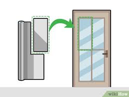 cover a glass door for privacy