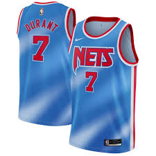First, the brooklyn nets, who are carrying on their theme of honouring a local artist with their city uniform. Kevin Durant Brooklyn Nets Nike 2020 21 Swingman Jersey Blue Classic Edition Walmart Com Walmart Com