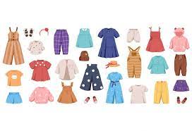 clothes names for pre kids