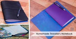 homemade traveler s notebook