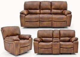 legend power leather reclining sofa set