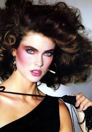 hottest makeup trends of the 1980s blush