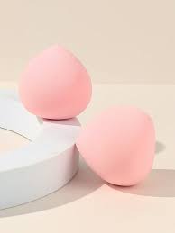 2pcs pink makeup sponge beauty blender