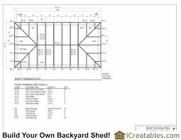 10x20 hip roof shed plans