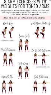 Arm Exercises With Weights Arm Workout