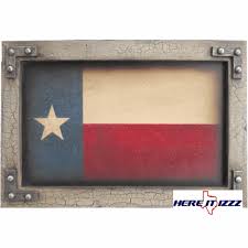 Texas Flag Framed Wall Print