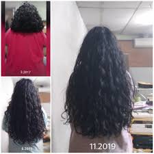 How long does hair grow in a month. I Cut My Hair Two Years Ago And I Just Trim It Again Last Week It Take A Really Long Time I Didn T Use Any Hair Growth Product Curlyhair