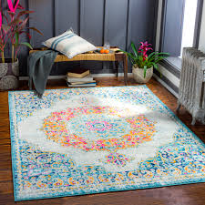 surya chester che 2381 blue area rug