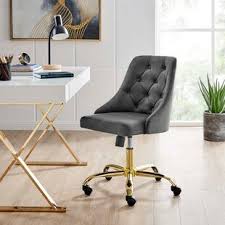 No longer used in just offices, you are seeing office chairs used in nail salons, car shops, and stores to help busy workers achieve maximum comfort while. Gold Office Chairs Free Shipping Over 35 Wayfair