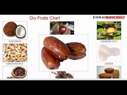 Dry Fruits Chart