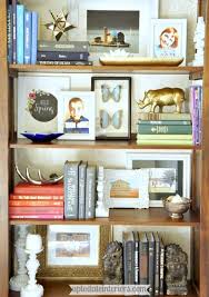 easy and colorful diy shelf decor ideas