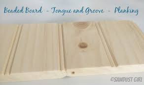 Wooden tongue and groove boarding is very popular both internally and externally. How To Install A Plank Wall Tongue And Groove Sawdust Girl