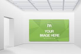 Image On Gallery Wall Template Mediamodifier Free Online Mockup