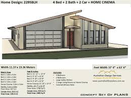 House Plans 4 Bedroom House Plans Double Garage Home - Etsy Canada gambar png