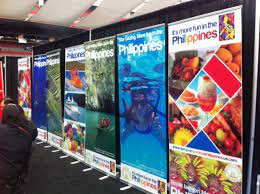 retractable banner stands roll up
